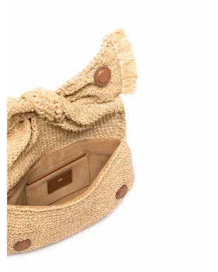 Anya Hindmarch ボウディテール ラフィア クラッチバッグ - サムネイル5