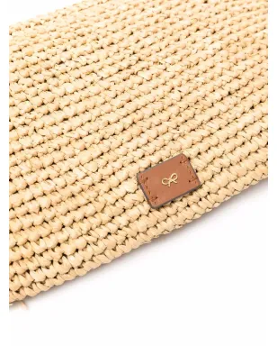 Anya Hindmarch ボウディテール ラフィア クラッチバッグ - サムネイル4
