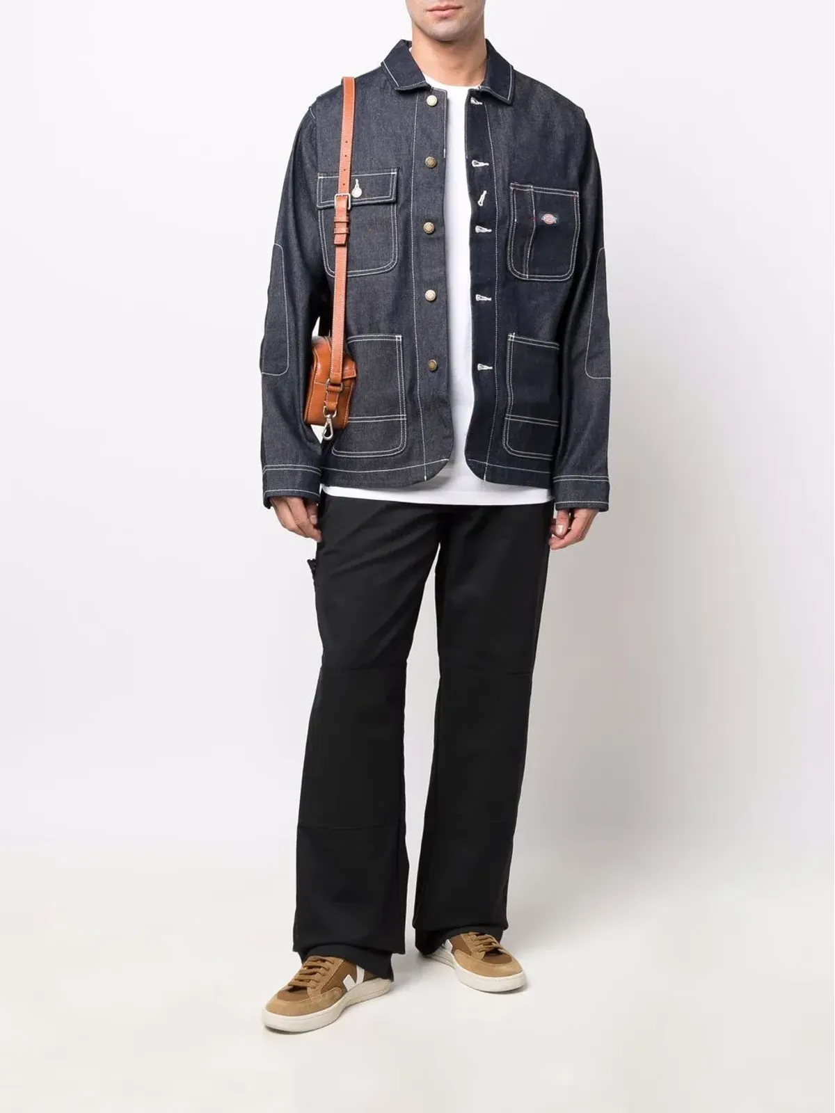 Dickies Construct ミッドライズストレートレッグパンツ（ブラック） - 画像2