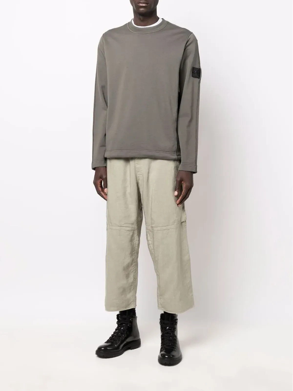 Stone Island Shadow Project クロップドパンツ - 画像2