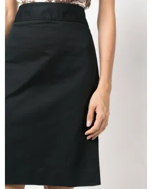 Dolce & Gabbana Pre-Owned 1990s high-waist pencil skirt - Black - サムネイル5