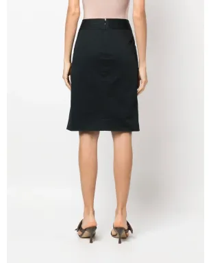 Dolce & Gabbana Pre-Owned 1990s high-waist pencil skirt - Black - サムネイル4