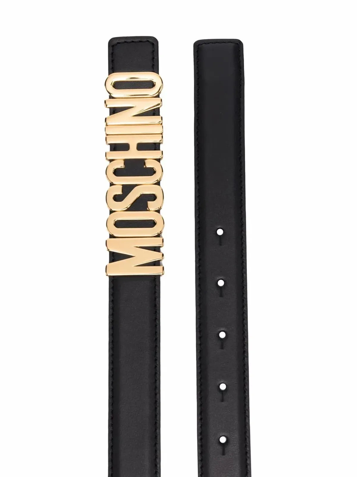 Moschino ロゴバックルベルト - 画像2