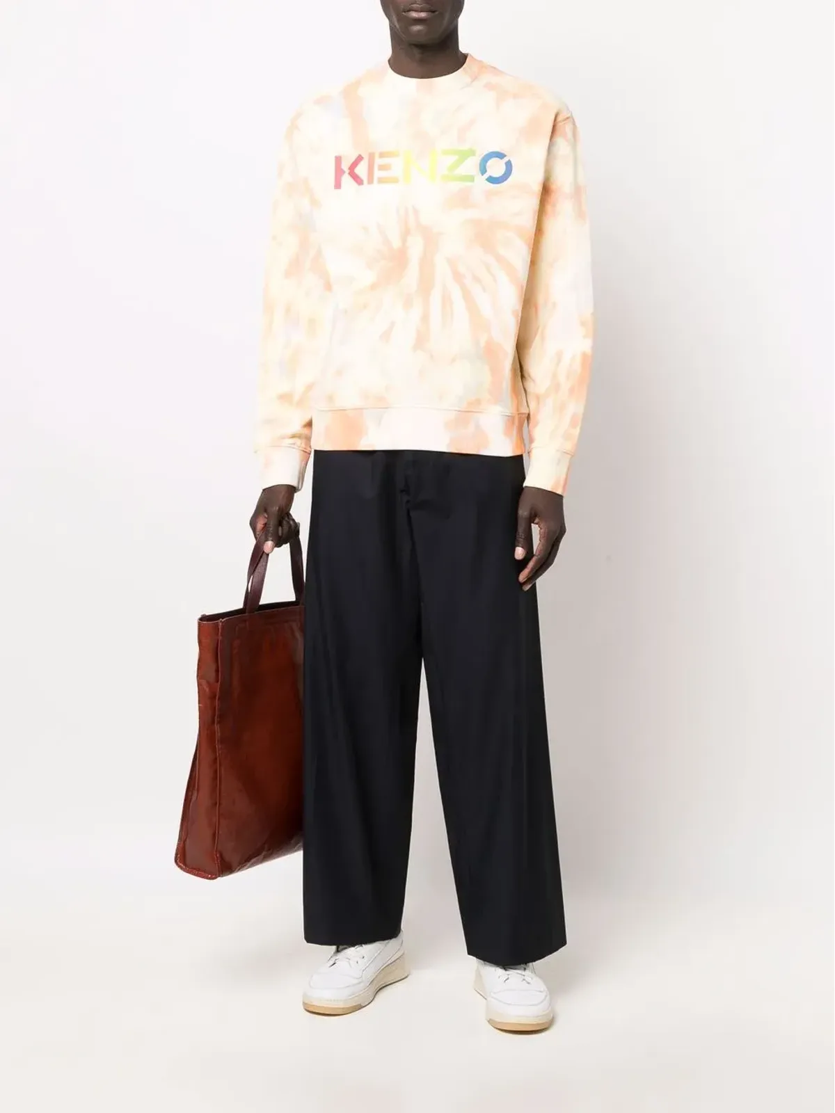 Kenzo ロゴプリント タイダイ スウェットシャツ - 画像2
