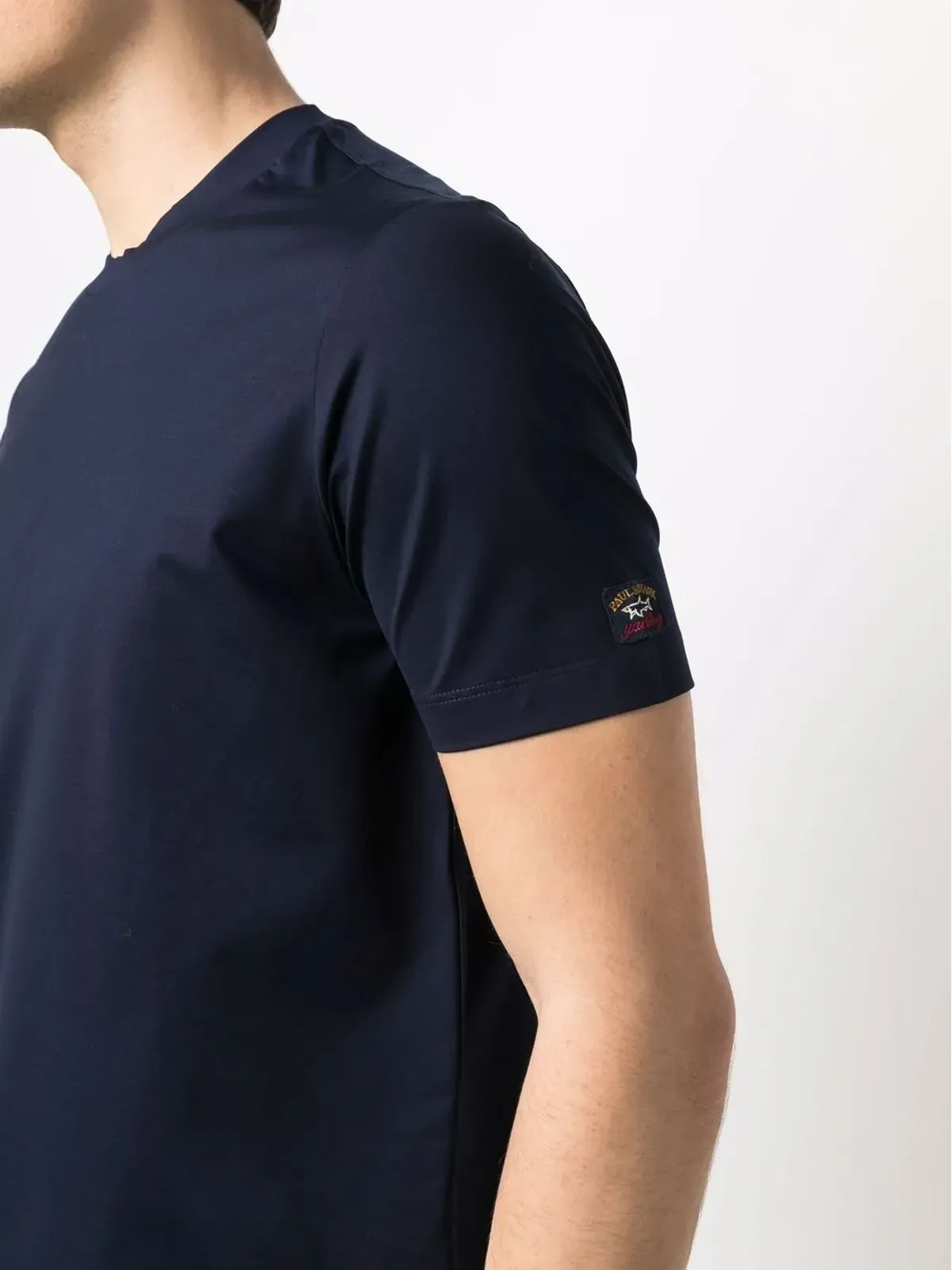 Paul & Shark logo-patch sleeve T-shirt - 画像5