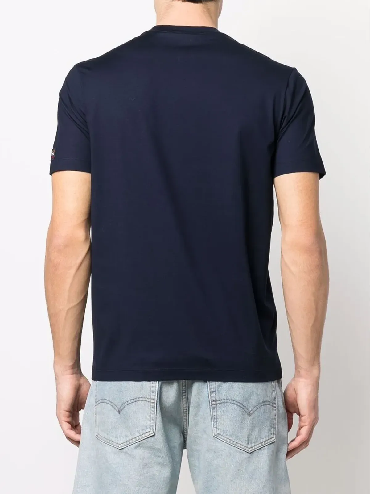 Paul & Shark logo-patch sleeve T-shirt - 画像4