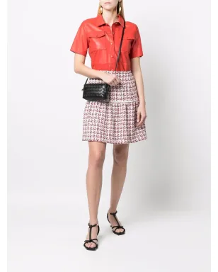 Ferragamo テクスチャードAラインスカート - サムネイル2