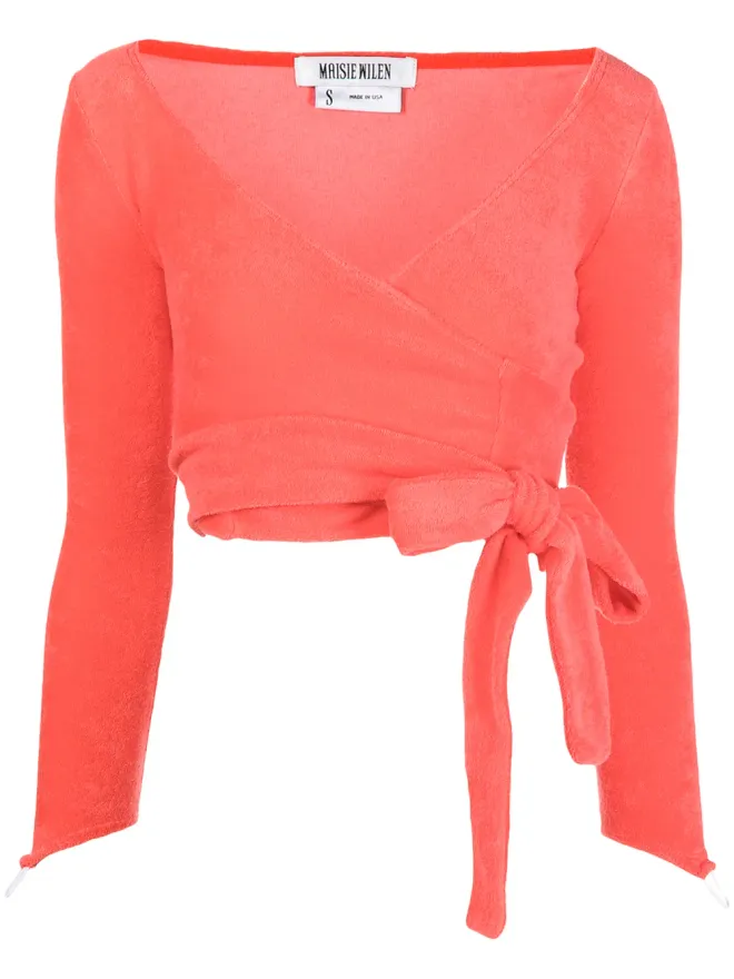 Maisie Wilen Maisie Wilen Dramady タイ結びトップの商品画像