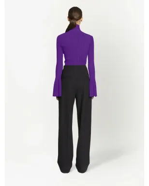 Proenza Schouler ジップドリブニットジャンパー - サムネイル4