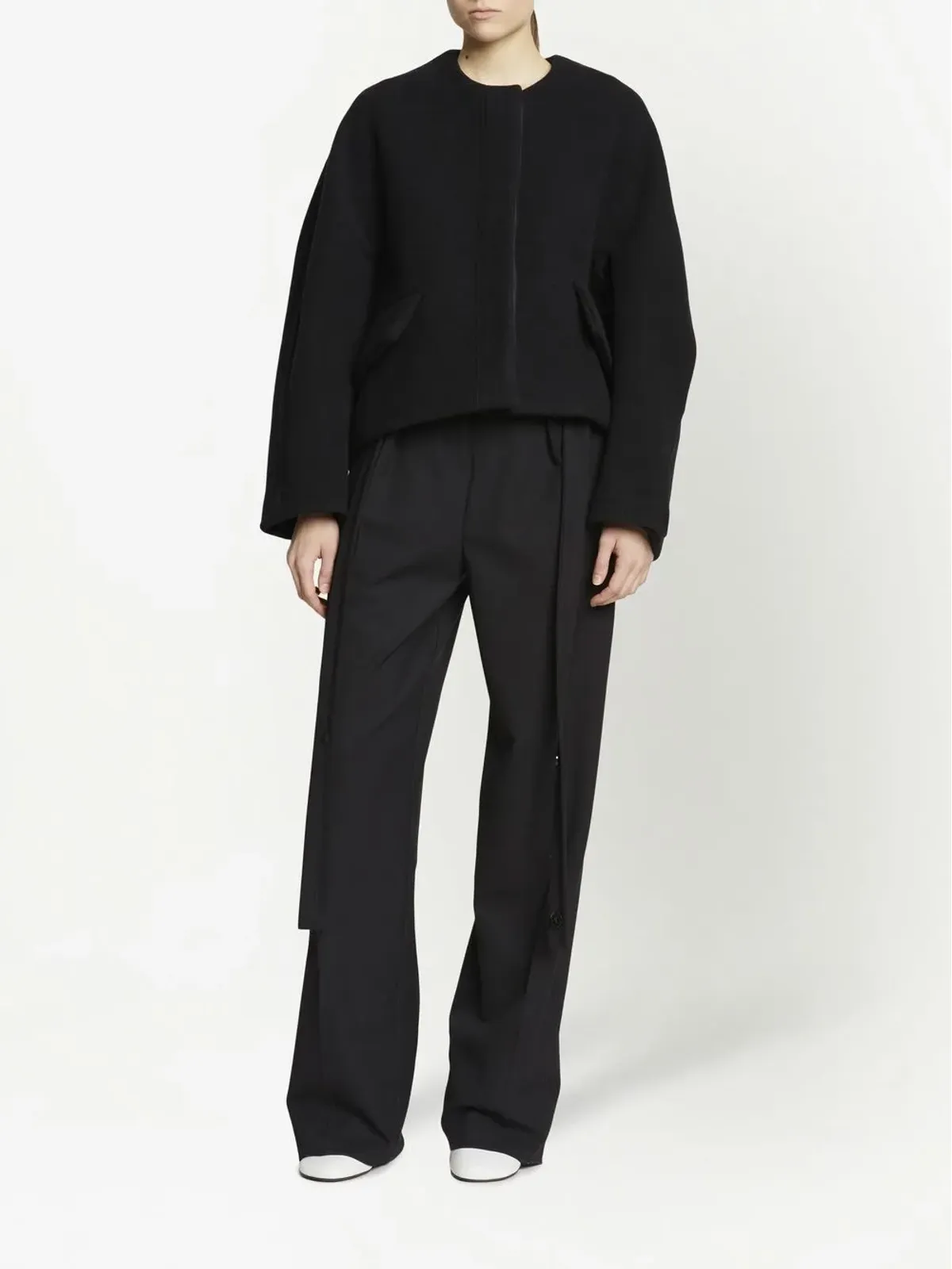 Proenza Schouler メルトンウール ボックスシルエット ジャケット - 画像2