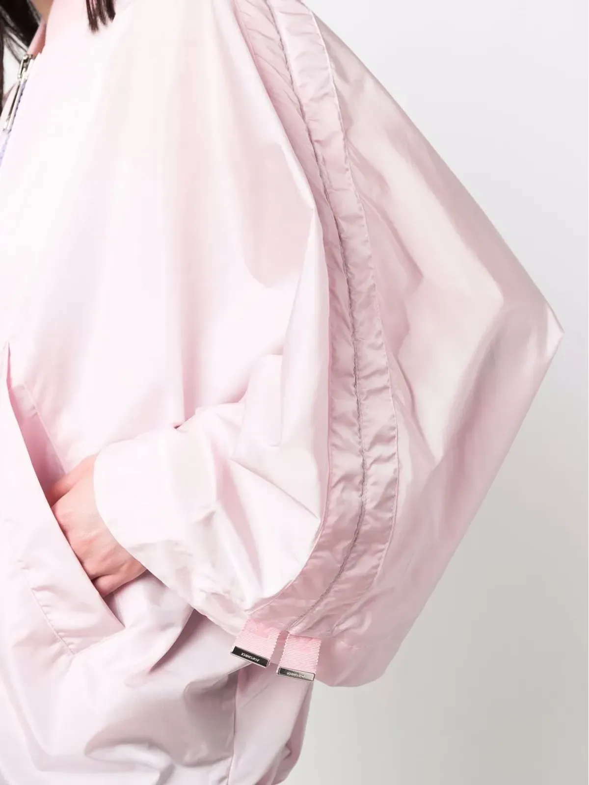Khrisjoy ワイドスリーブ ボンバー ジャケット - 画像5