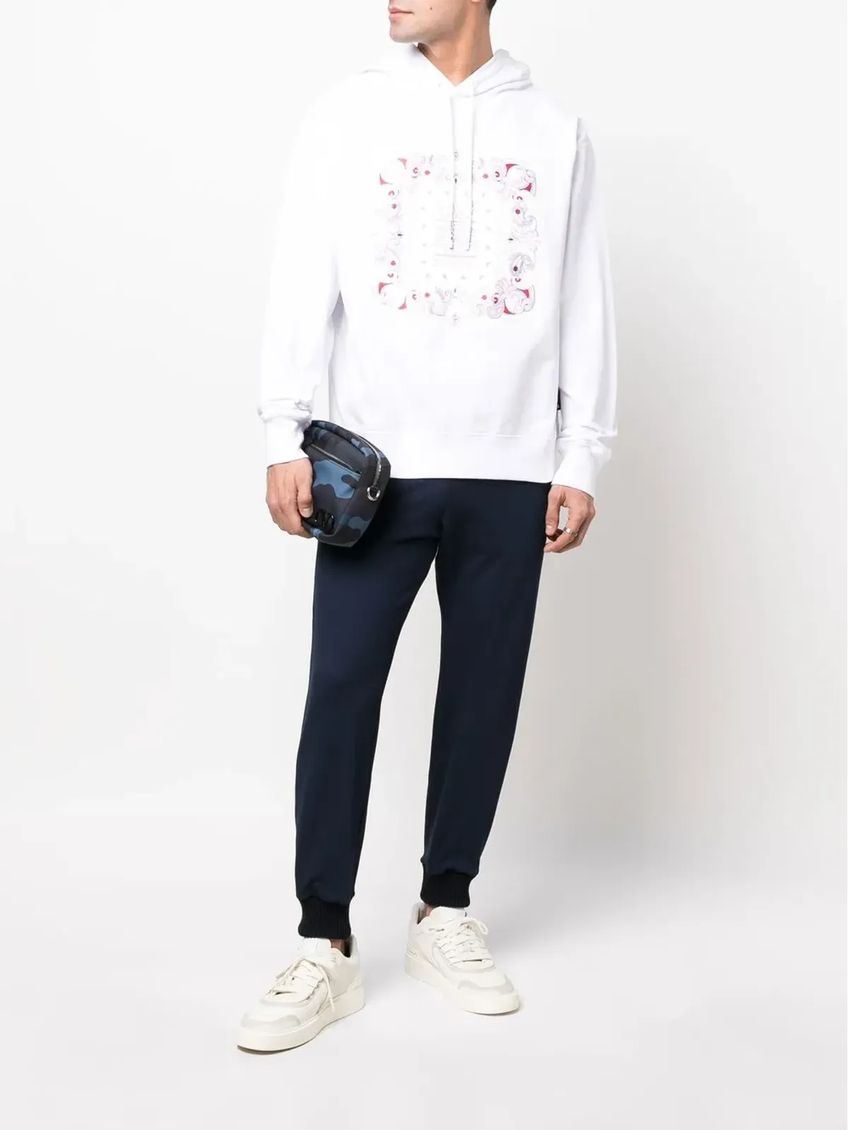 ETRO バック・トゥ・ザ・フューチャー コットン フーディー - 画像2