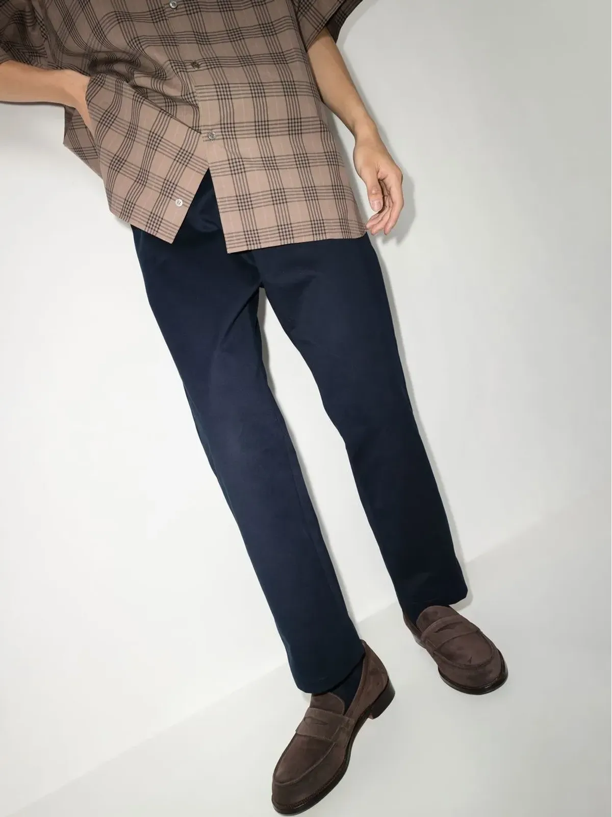 Grenson Epsom round-toe loafers - Brown - 画像3