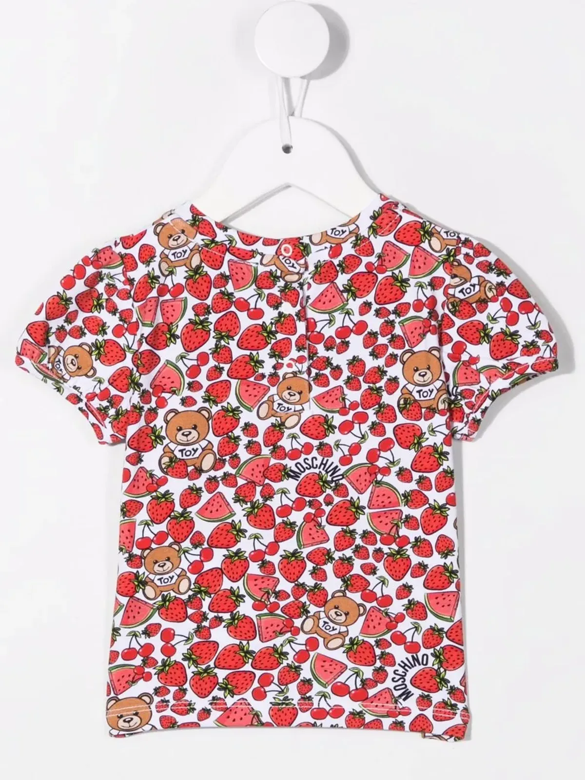 Moschino Kids いちごプリントTシャツ - 画像2