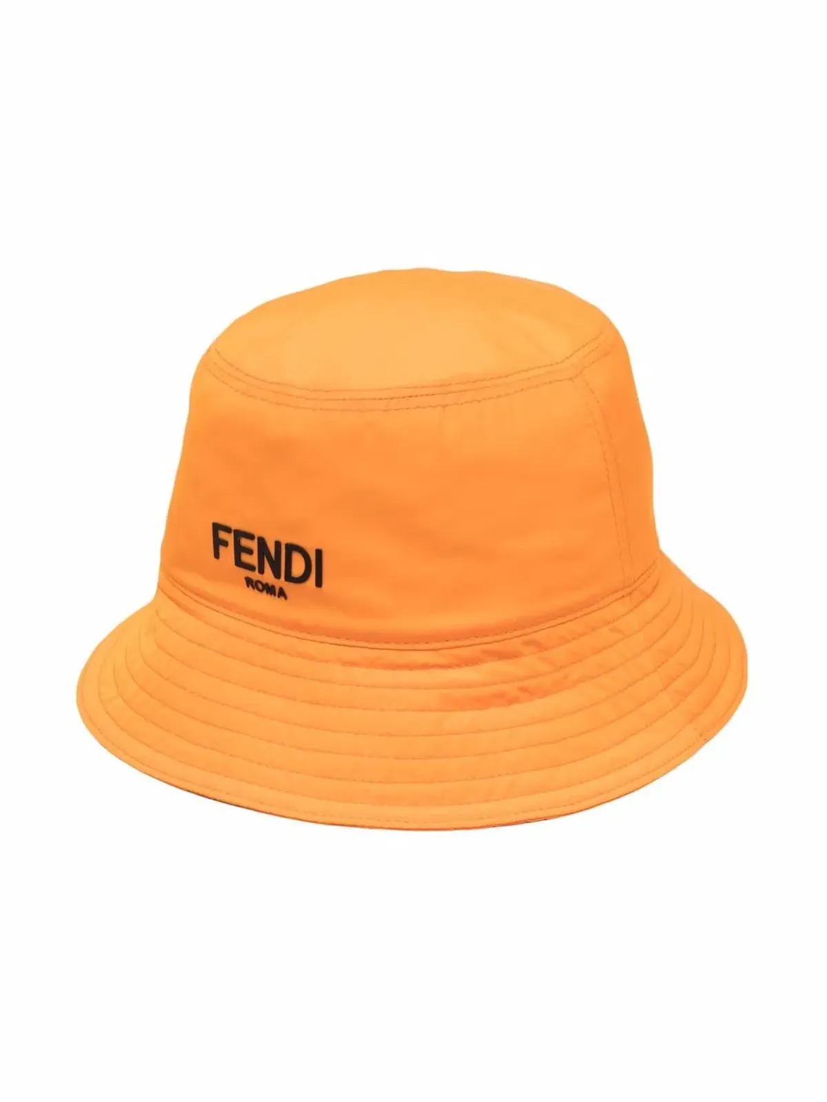 Fendi Kids ロゴプリント バケットハット - 画像1