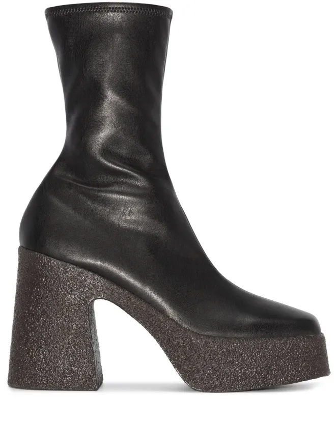 Stella McCartney Stella McCartney Skyla ストレッチ アンクルブーツの商品画像