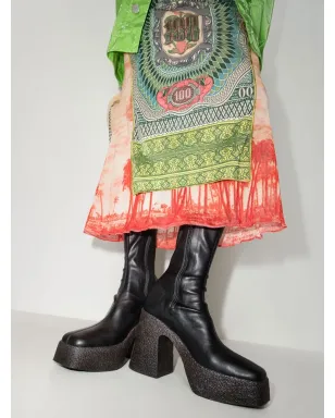 Stella McCartney Skyla ストレッチ アンクルブーツ - サムネイル3