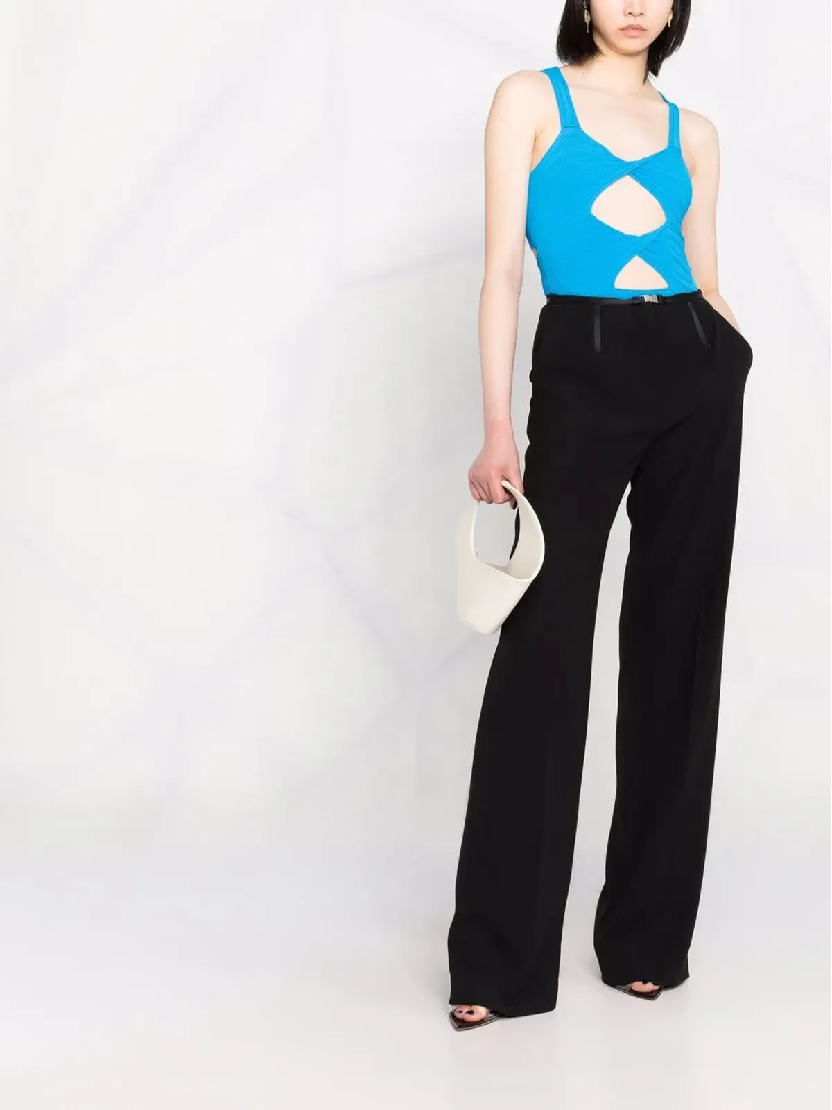 Stella McCartney カットアウトニットボディスーツ - 画像2