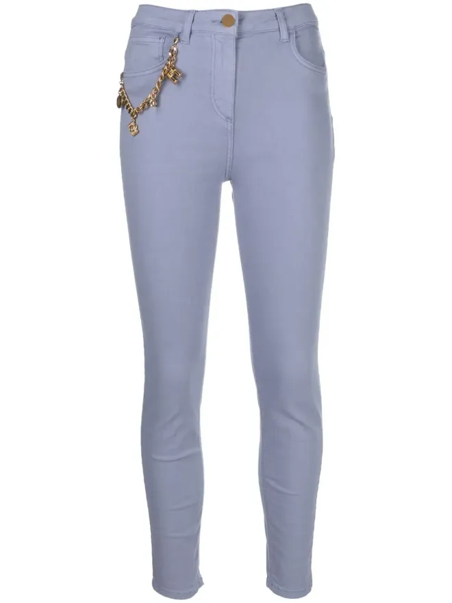 Elisabetta Franchi Elisabetta Franchi チャームディテール デニムジーンズ - ブルーの商品画像
