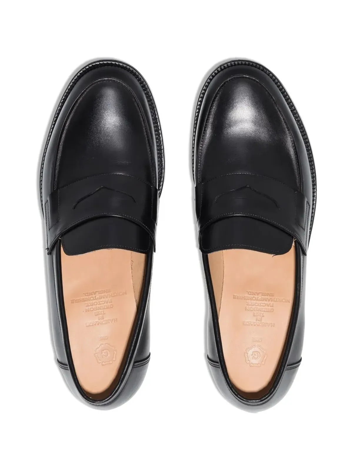 Grenson エプソム レザー ローファー - 画像4