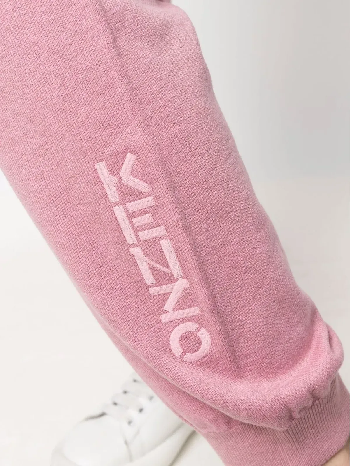 Kenzo ロゴプリント トラックパンツ ピンク - 画像5