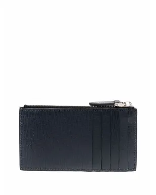 Ferragamo ロゴプレート付きレザー財布 - Blue - サムネイル2