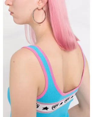 Chiara Ferragni アイモチーフ付きニットベストトップ - サムネイル3