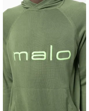 Malo ロゴプリント フード付きスウェットシャツ - サムネイル5