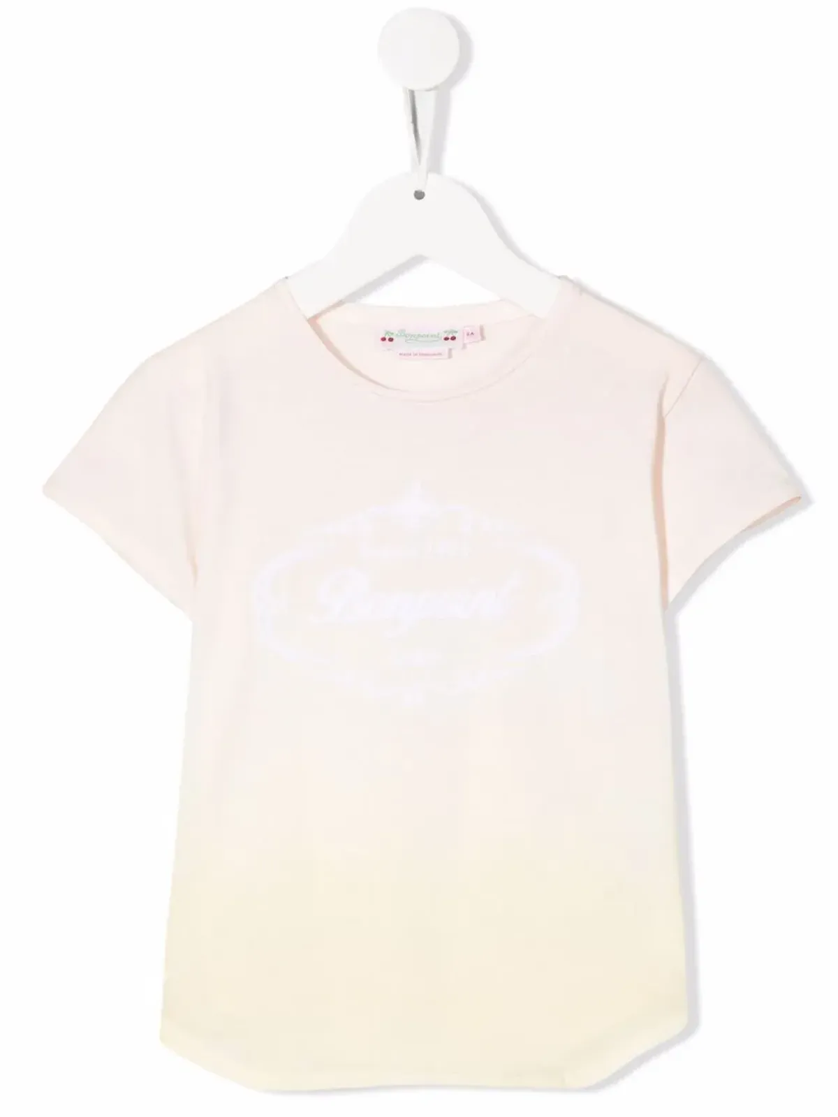Bonpoint ロゴプリント グラデーション Tシャツ - ピンク - 画像1
