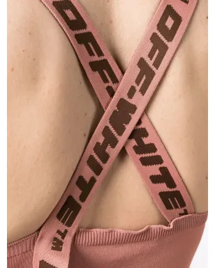 Off-White ロゴストラップミニドレス - サムネイル5