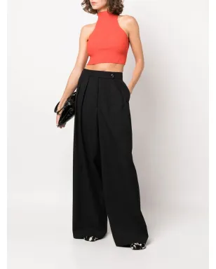 AERON Lulu cropped high-neck top - 619 RED - サムネイル2