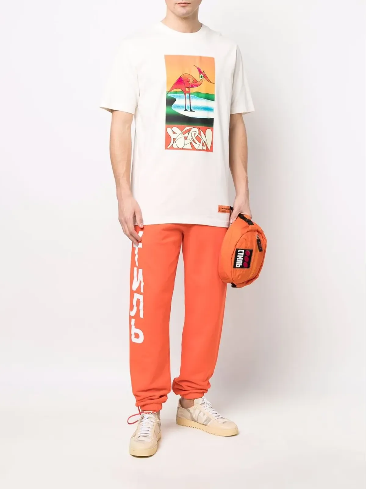 Heron Preston スタイルプリント トラックパンツ - 画像2
