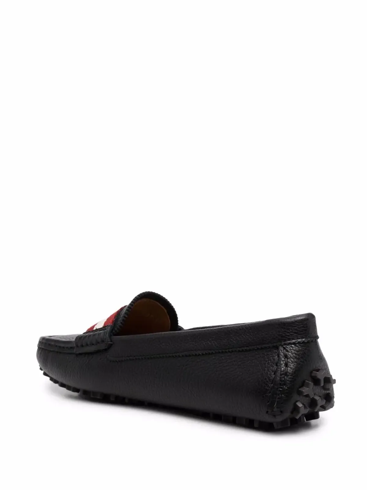 Bally ストライプ入りスリップオンローファー - 画像3