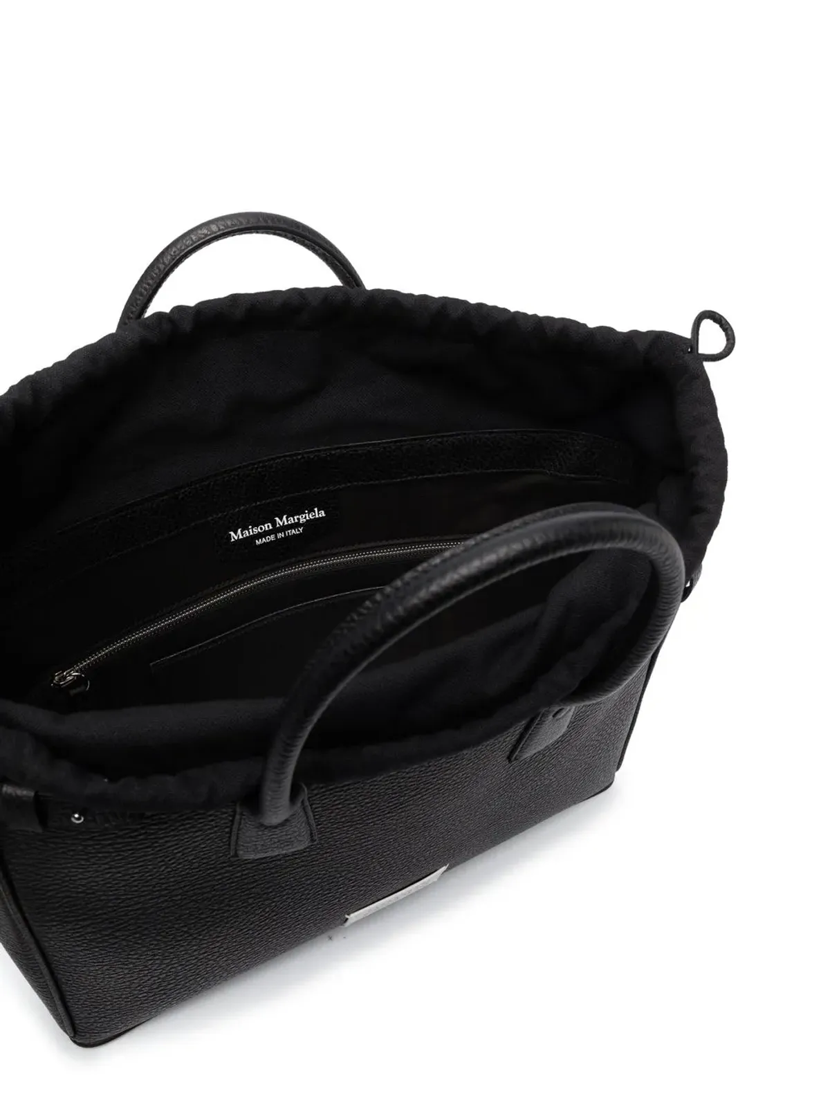 Maison Margiela 5AC レザー トートバッグ - 画像5