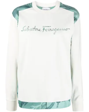 Ferragamo 刺繍ロゴ入りスウェットシャツ - サムネイル1