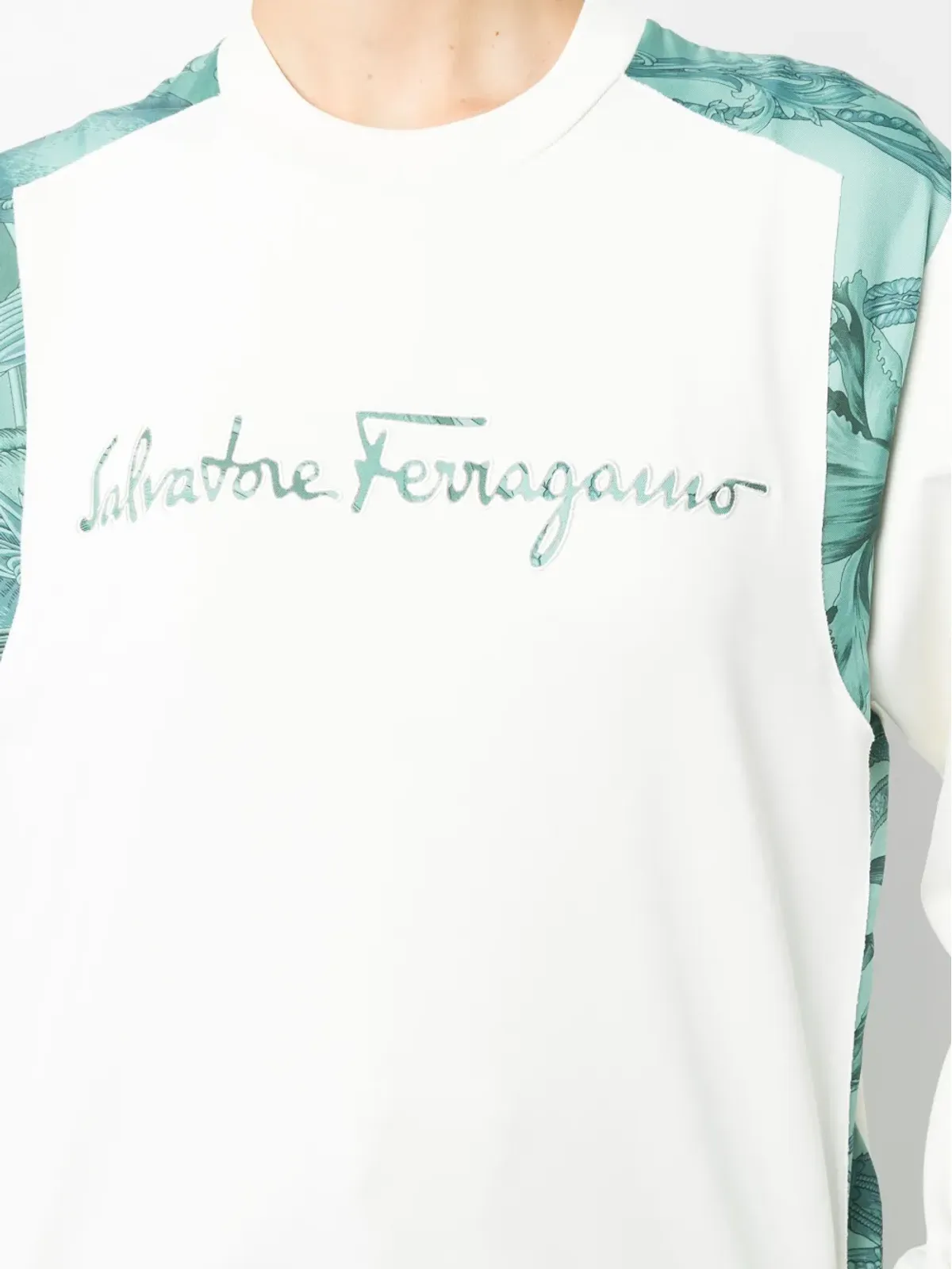 Ferragamo 刺繍ロゴ入りスウェットシャツ - 画像5