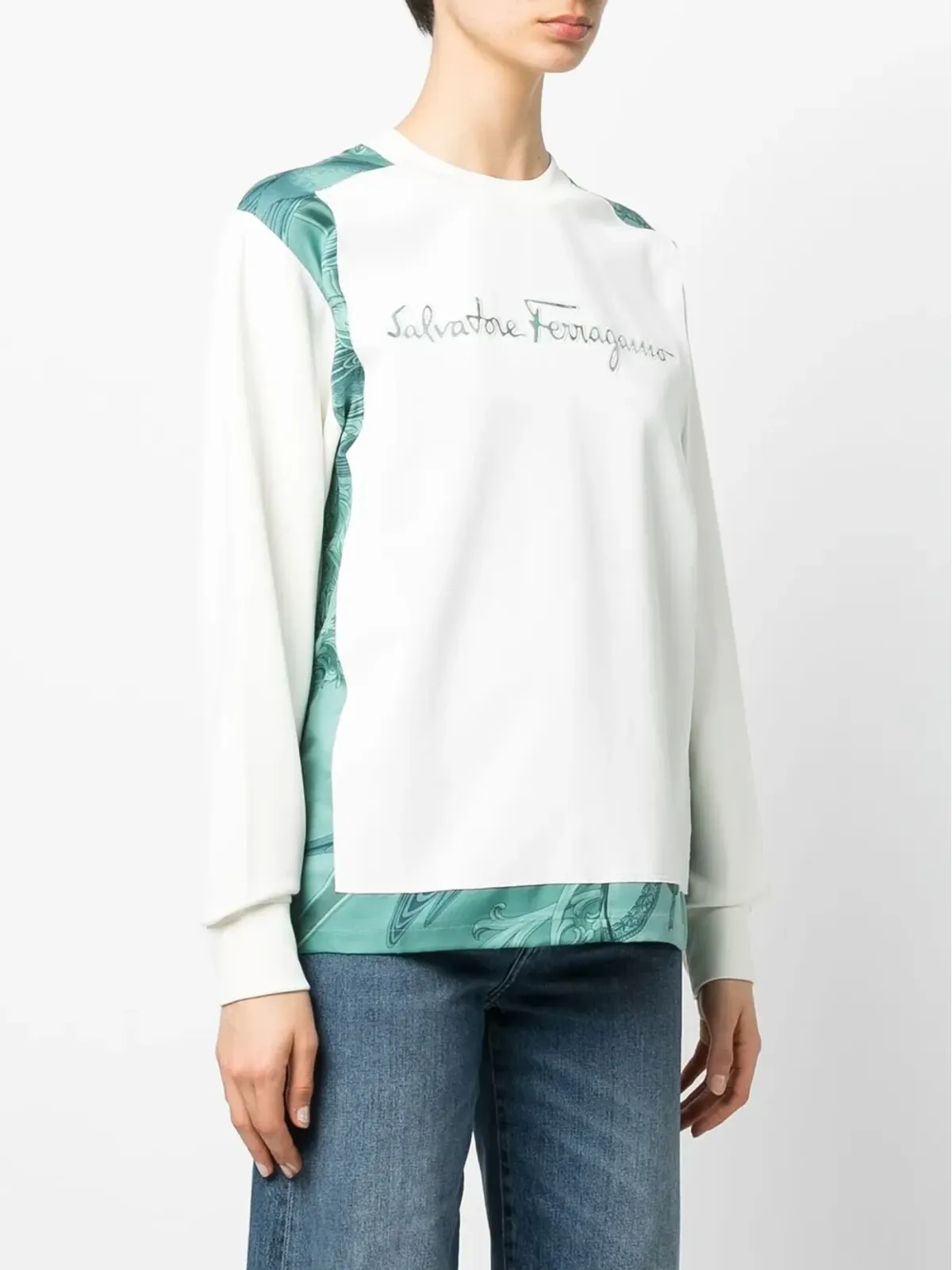 Ferragamo 刺繍ロゴ入りスウェットシャツ - 画像3