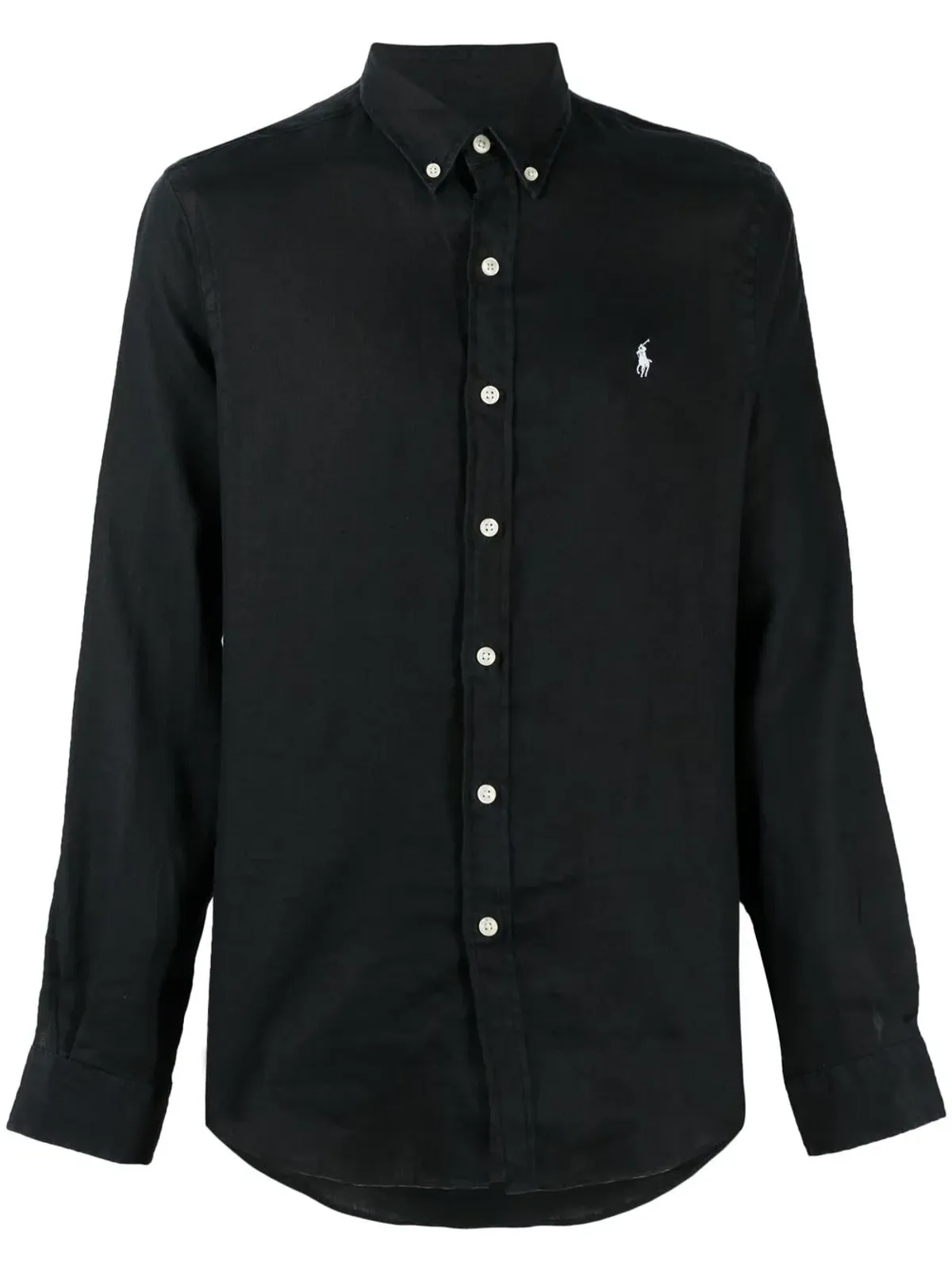 Polo Ralph Lauren ロゴ入りボタンダウンシャツ - ブラック - 画像1