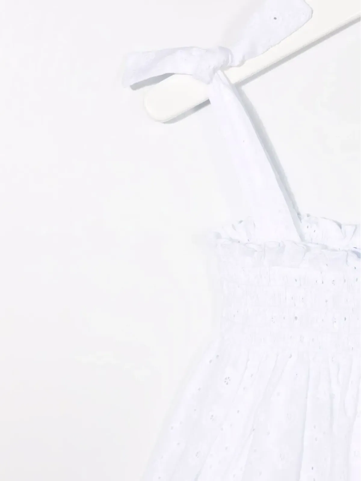 Siola sleeveless flared dress - White - 画像3
