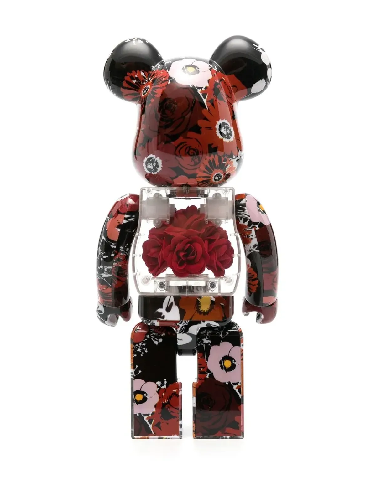 MEDICOM TOY Flor@ BE@RBRICK 400% フィギュア - ブラック - 画像2