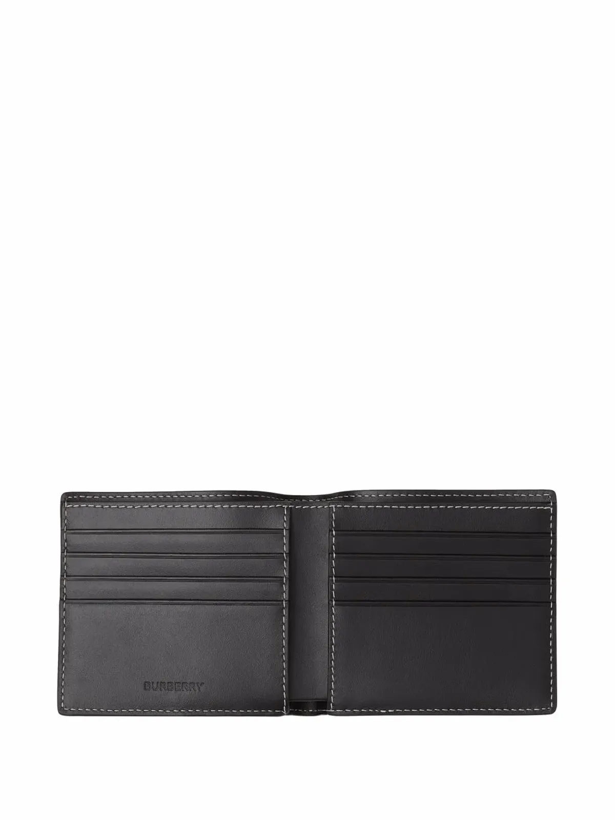Burberry チェック柄ロゴウォレット - 画像3