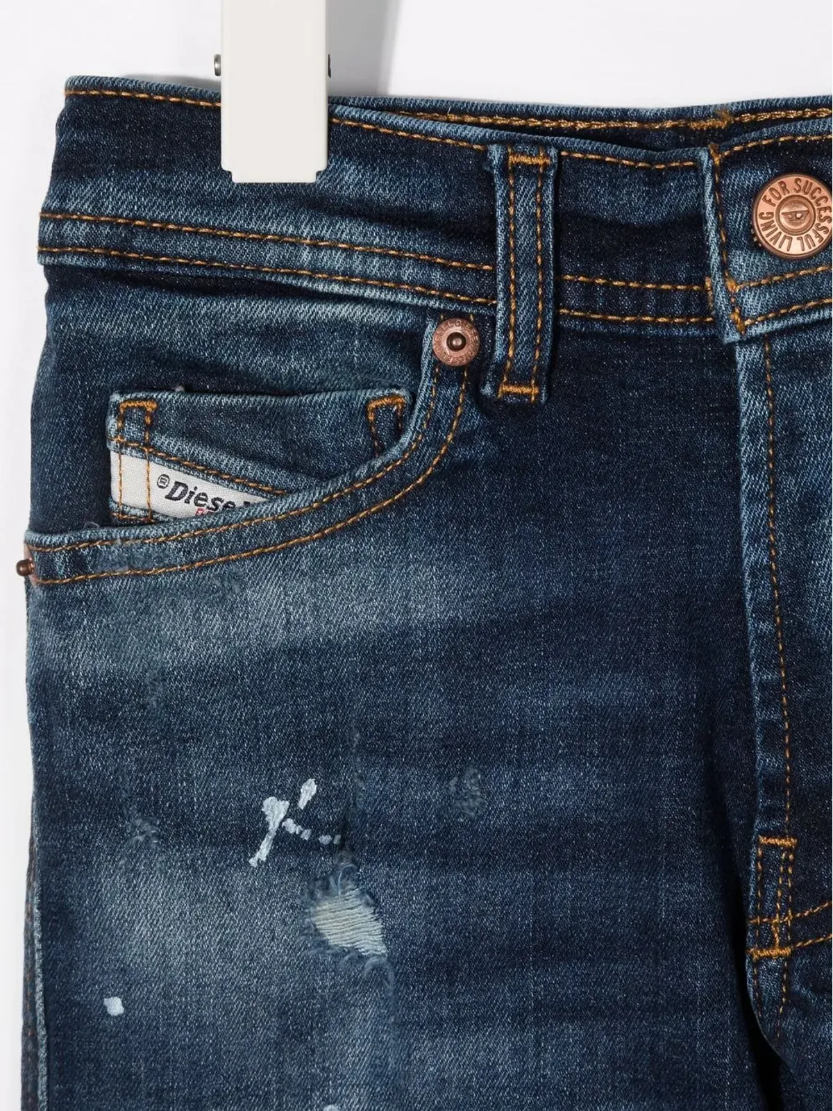 Diesel Kids デニムショーツ（ダメージ加工） - 画像3