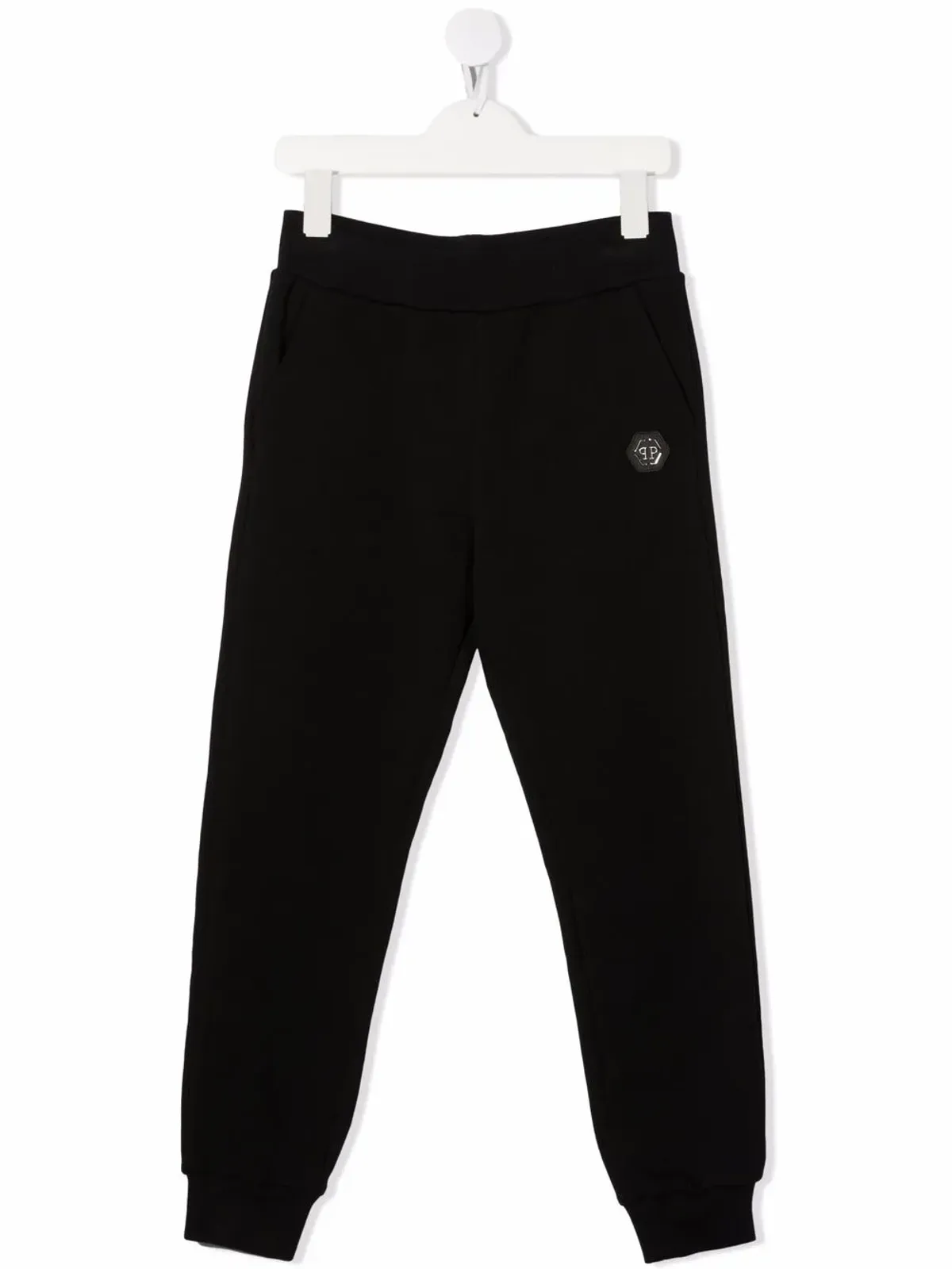 Philipp Plein Junior ロゴパッチ トラックパンツ - 画像1