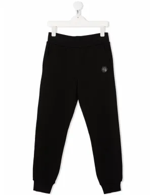 Philipp Plein Junior ロゴパッチ トラックパンツ - サムネイル1