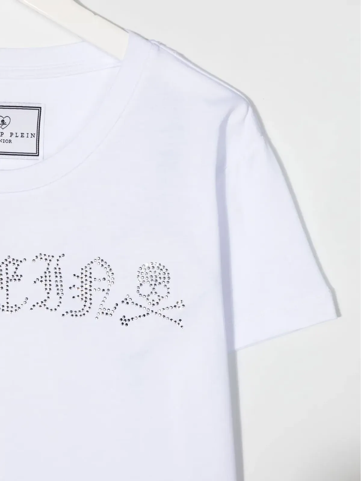 Philipp Plein Junior エンベリッシュド・ショートスリーブTシャツ - ホワイト - 画像3