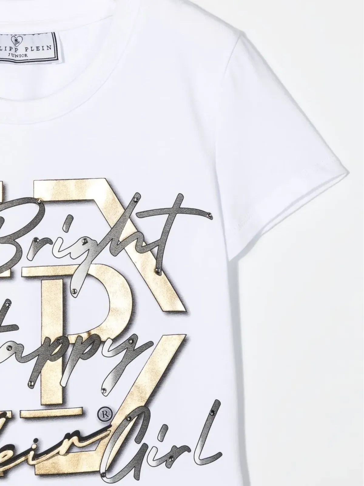 Philipp Plein Junior グラフィックプリント コットン Tシャツ - 画像3
