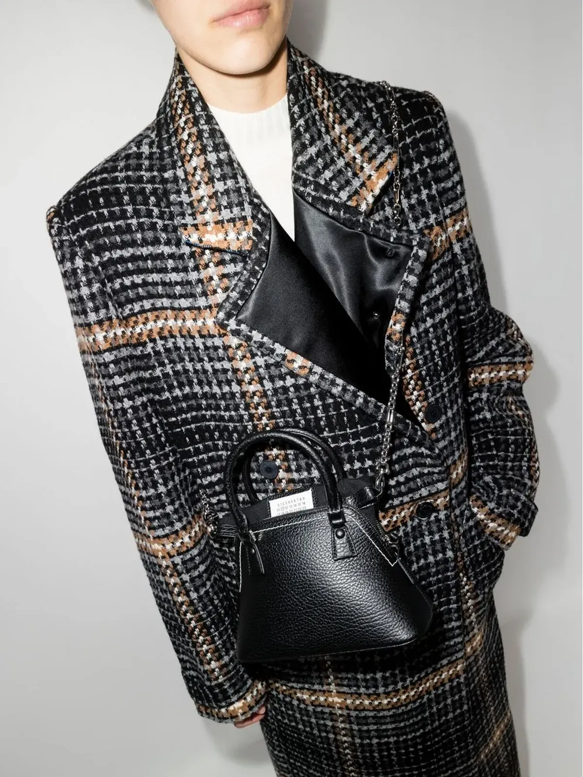 Maison Margiela ミニ 5AC Classique トップハンドルバッグ - 画像5