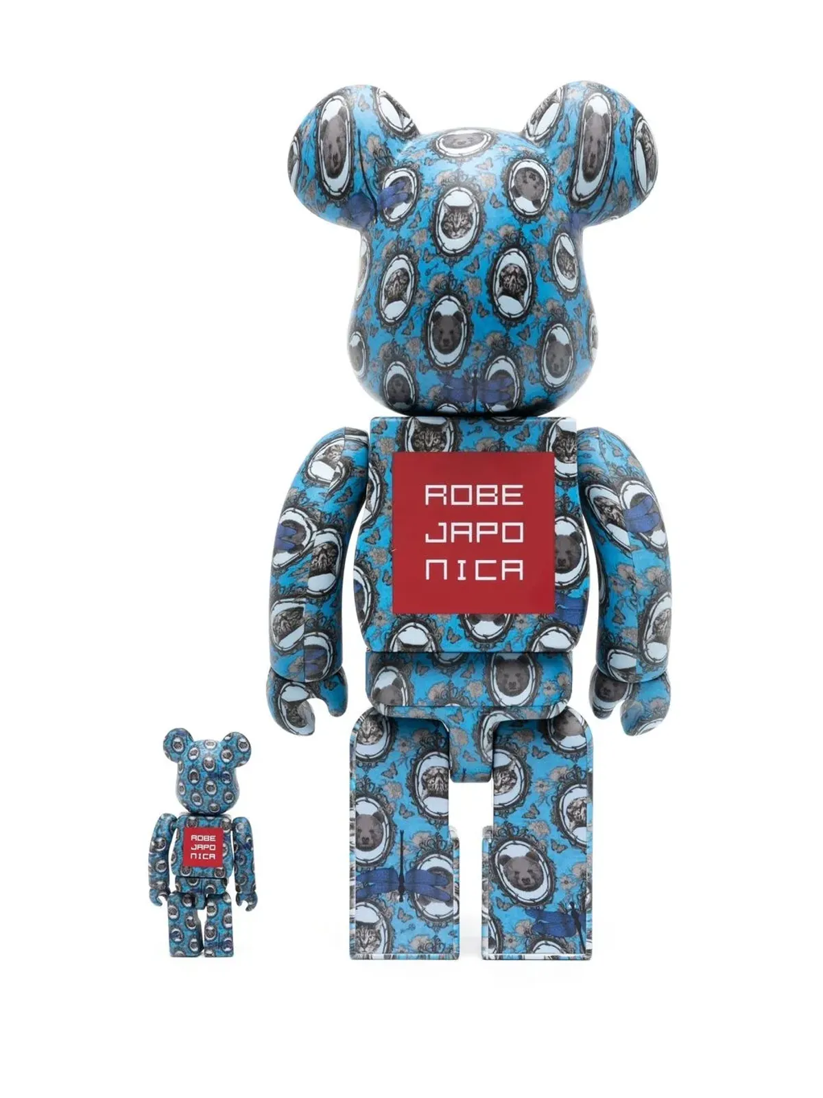 MEDICOM TOY ローブ・ジャポニカ BE@RBRICK フィギュアセット - 画像2