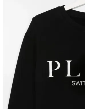 Philipp Plein Junior プラッシュ ロゴプリント スウェットシャツ - サムネイル3