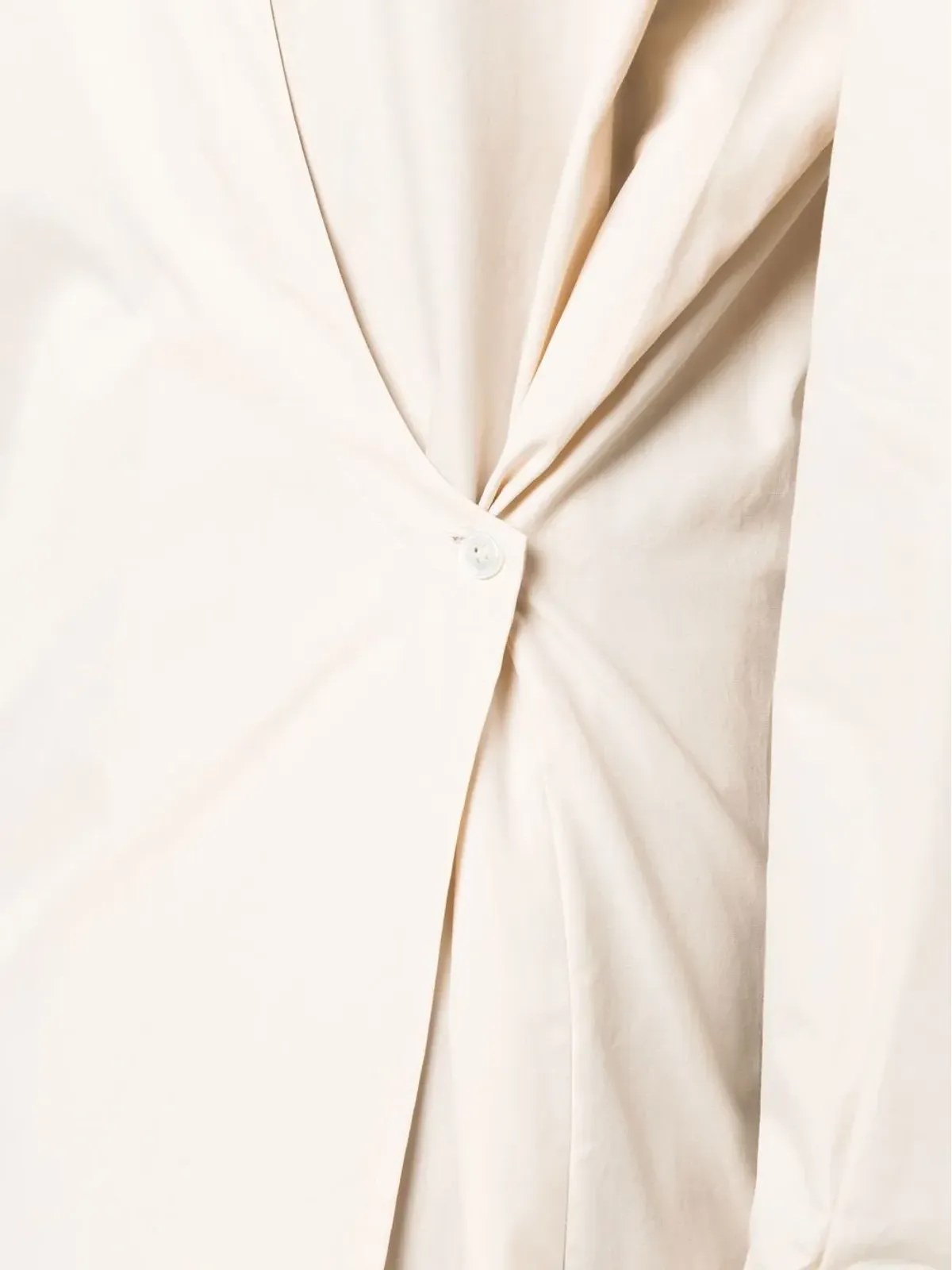 LEMAIRE ツイストコットンのシャツドレス - 画像5